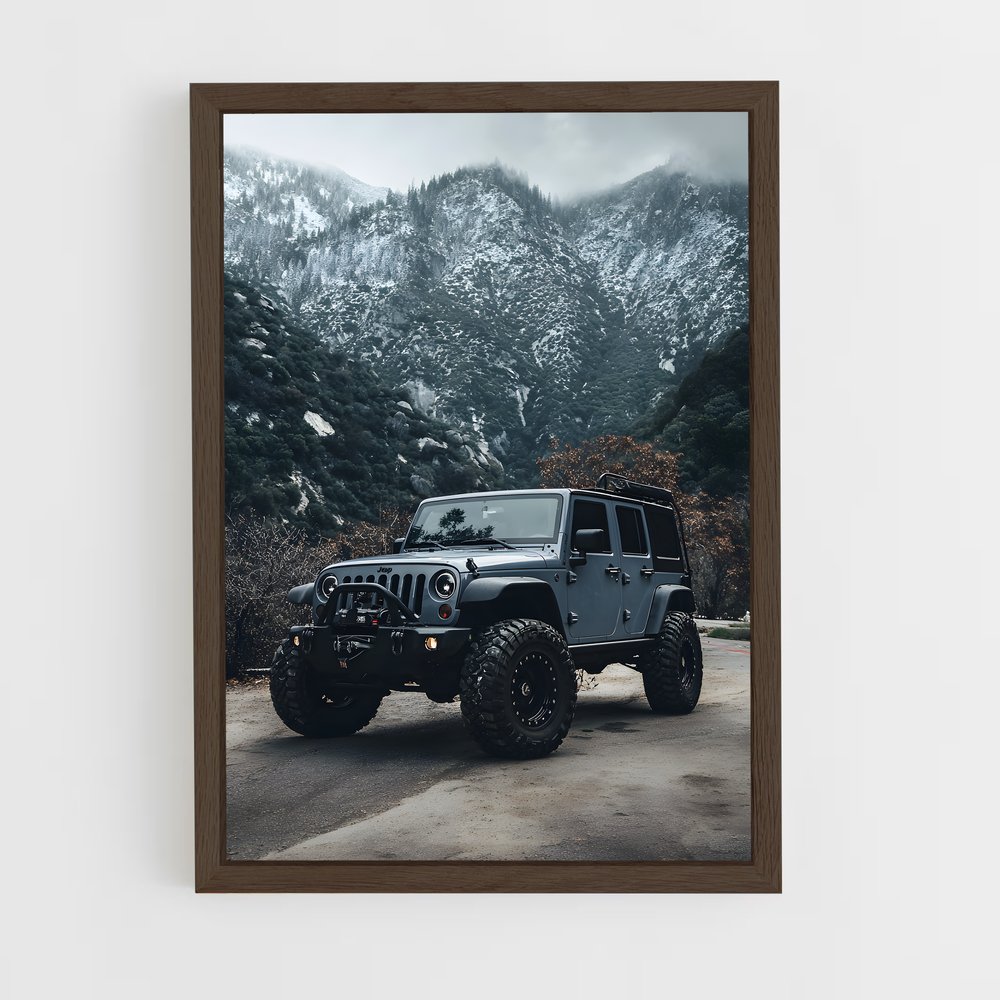Poster Aventure Montana – affiche Jeep (vue 5)